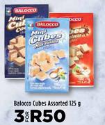 Balocco Cubes Assorted-For 3 x 125g