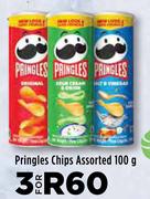 Pringles Chips Assorted-For 3 x 100g
