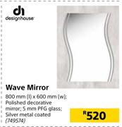 Design House Wave Mirror