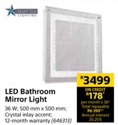 Bright Star LED Bathroom Mirror Light