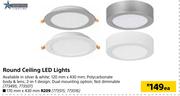 Bright Star Lighting Round Ceiling LED Lights-120mm x 430mm
