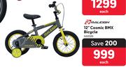 Raleigh 12" Cosmic BMX Bicycle-Each