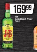 2J&B Blended Scotch Whisky-750ml