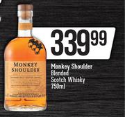 Monkey Shoulder Blended Scotch Whisky-750ml