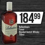 Ballantine's Finest Blended Scotch Whisky-750ml