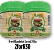 B-Well Sandwich Spread-2 x 250g