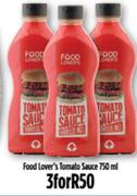 Food Lover's Tomato Sauce-3 x 750ml
