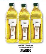 Food Lover's Blended Seed & Extra Virgin Olive Oil-3x1L