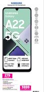 Samsung Galaxy A22 5G Smartphone-Each