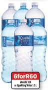 Aquelle Still Or Sparkling Water-For 6x1.5Ltr