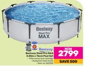 Bestway Steel Pro Max 3.05m x 76cm Pool Set