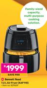 Bennett Read 7.2Ltr Air Fryer KAF110