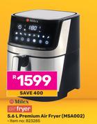 Milex 5.6Ltr Premium Air Fryer MSA002