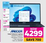Mecer 35cm (14") Intel Celeron Laptop