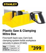Stanley Plastic Saw & Clamping Mitre Saw