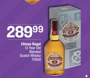Chivas Regal 12 Year Old Blended Scotch Whisky-750ml