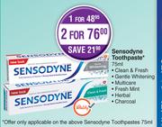 Sensodyne Toothpaste-For 1 x 75ml