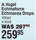 A.Vogel Echinaforce Echinacea Drops-100ml