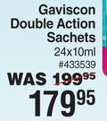 Gaviscon Double Action Sachets-24 x 10ml