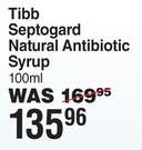 Tibb Septogard Natural Antibiotic Syrup-100ml