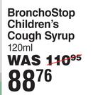 BronchoStop Children's Cough Syrup-120ml