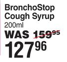BronchoStop Cough Syrup-200ml