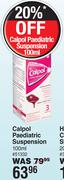Calpol Paediatric Suspension-100ml