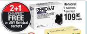 Rehidrat 6 Sachets Assorted-Each