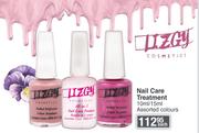 Lizgy Nail Care Treatment (Assorted Colours)-10ml/15ml Each
