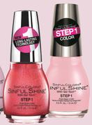 Sinful Shine Nail Enamel (Assorted Colours)-15ml Each