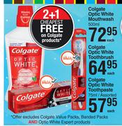 Colgate Optic White Toothpaste Assorted-75ml Each