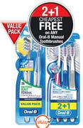 Oral B Pro Expert Bacteria Blast Toothbrushes Value Pack-2 Per Pack