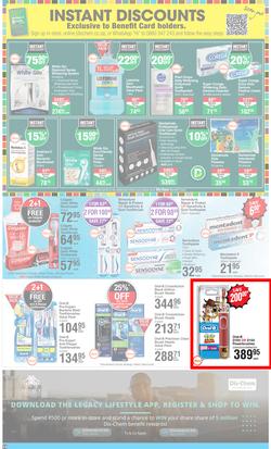 Dis-Chem : Your Healthy Living Pharmacy (23 June - 17 July 2022), page 14
