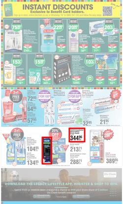 Dis-Chem : Your Healthy Living Pharmacy (23 June - 17 July 2022), page 14