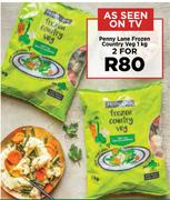 Penny Lane Frozen Country Veg-For 2 x 1kg