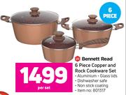 Bennett Read 6 Piece Copper & Rock Cookware Set-Per Set