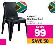 Contour Dezi Chair Black