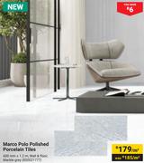 Marco Polo Polished Porcelain Tiles-600mm x 1.2m Per Sqm
