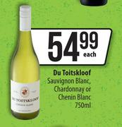 DU Toitskloof Sauvignon BLanc, Chardonnay Or Chenin Blanc-750ml Each