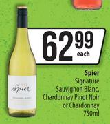 Spier Signature Sauvignon Blanc,Chardonnay Pinot Noir Or Chardonnay-750ml Each