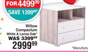 Baby Things Willow Compactum White & Lenza Oak