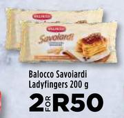 Balocco Savoiardi Ladyfingers-For 2 x 200g