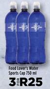 Food Lover's Water Sports Cap-For 3 x 750ml