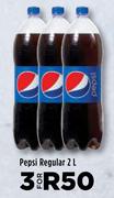Pepsi Regular-For 3 x 2L