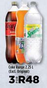 Coke Range-For 3 x 2.25L
