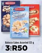 Balocco Cubes Assorted-For 3 x 125g