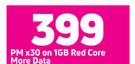2 x Samsung Galaxy A31 Smartphone-On 1GB Red Core More Data