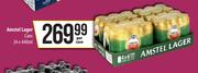Amstel Lager Cans-24 x 440ml Per Case