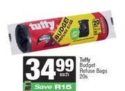 Tuffy Budget Refuse Bags-20s Each