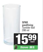 Spar Good Living Tumbler Ball-280ml Each